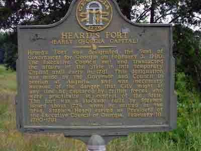 Heard's Fort (Early Georgia Capital)