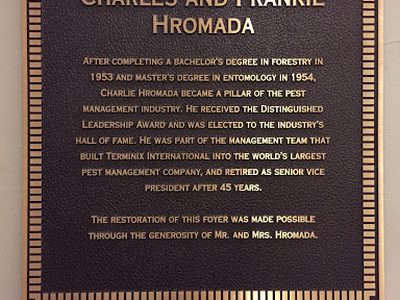 Charles and Frankie Hromada Foyer