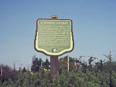 A Pioneer Railway (Sign missing)