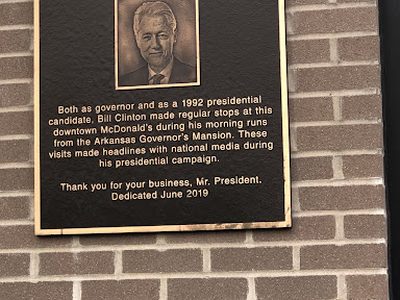 Bill Clinton McDonald's