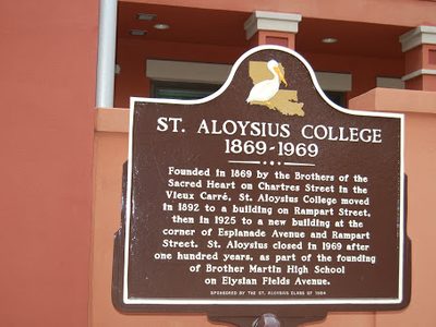 St. Aloysius College 1869-1969