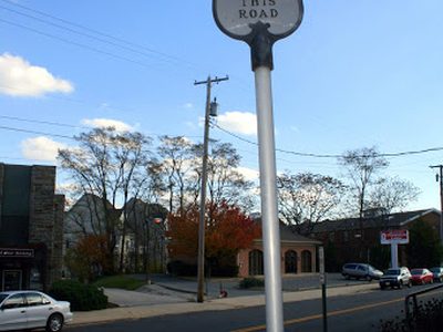 George Washington Traveled This Road