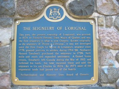 The Seigneury of L'Orignal