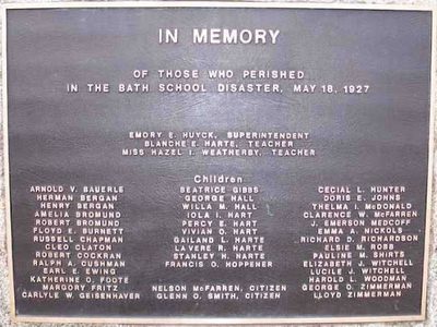 Bath School Disaster