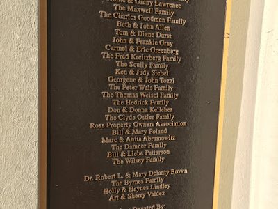 Ross Post Office Restoration Contributions