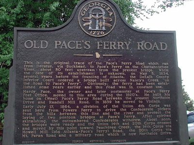 Old Pace's Ferry Road