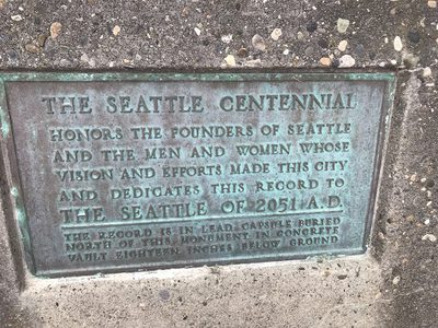 Seattle Centennial Time Capsule