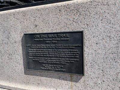 ON THE WAR TRAIL