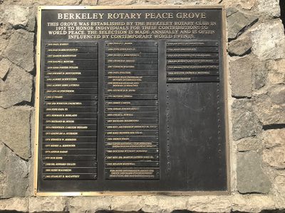 Berkeley Rotary Peace Grove