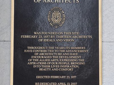 Dedicated NYC Plaque