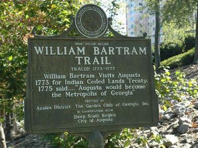 William Bartram Trail Traced 1773-1777