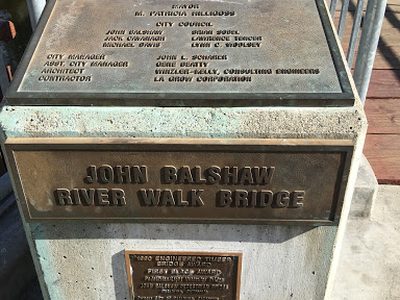 John Balshaw River Walk Bridge