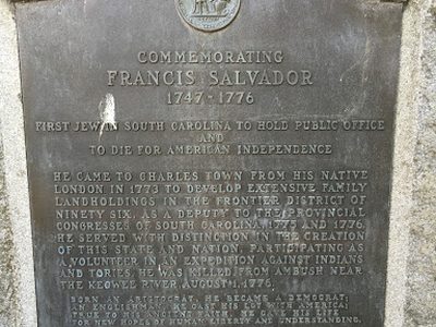 Commemorating Francis Salvador