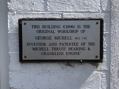 Original Workshop of George Michell