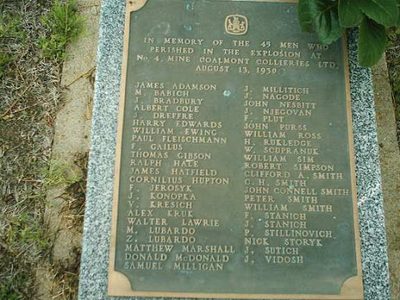 Blakeburn Mine Explosion