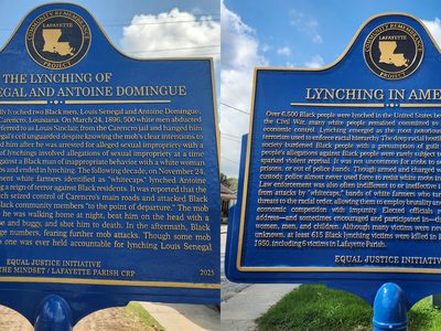 The Lynching of Louis Senegal and Antoine Domingue / Lynching In America