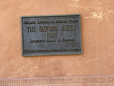 The Oxford Hotel, 1891