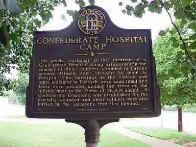 Confederate Hospital Camp