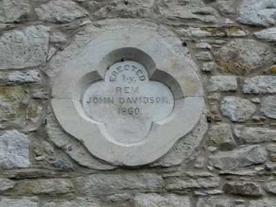 Dated plaque, Drumquin Presbyterian Church