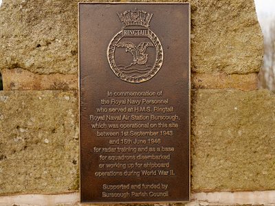 HMS Ringtail Memorial Plaque