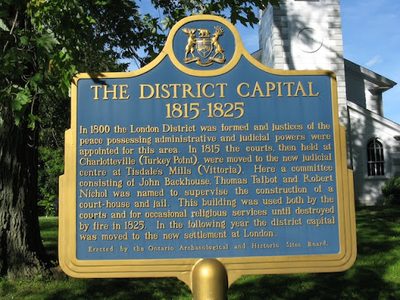 The District Capital 1815-1825
