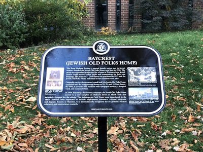 Baycrest (Jewish Old Folks Home)