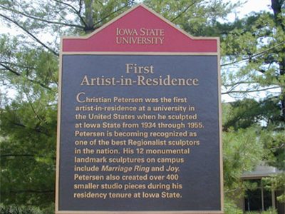 First Artist-in-Residence