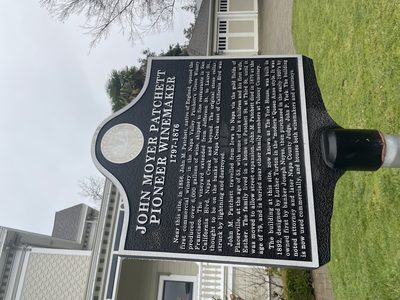 John Moyer Patchett Pioneer Winemaker