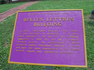 Belles Lettres Building