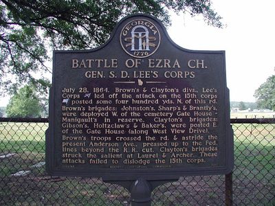 Battle of Ezra Church-Gen. S. D. Lee's Corps