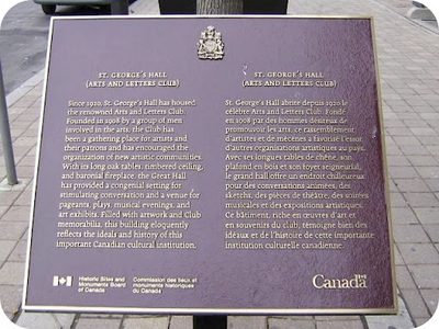 St. George's Hall (Arts and Letters Club)