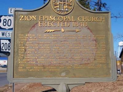 Zion Episcopal Church Erected 1848