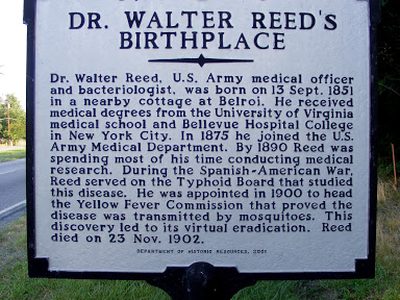 Dr Walter Reed Birthplace
