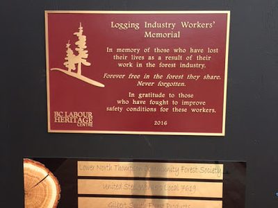 Logging Industry Workers' Memorial