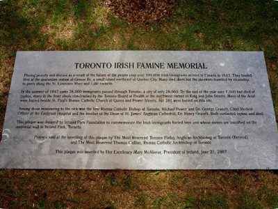 Toronto Irish Famine Memorial