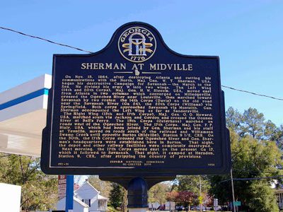 Sherman at Midville
