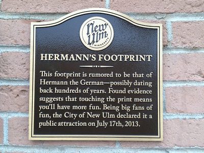 Hermann the German's Footprint