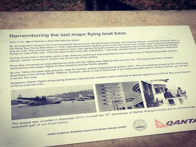 The Last Major Flying Boat Base
