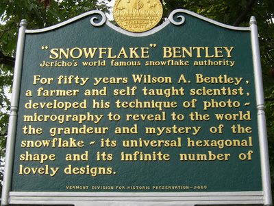 "Snowflake" Bentley - Jericho's world famous snowflake authority