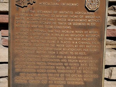 The Parshall Measuring Flume