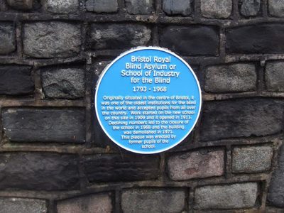 Blue Plaque,Henleaze Road