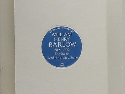 Plaque to William Barlow - Highcombe, Charlton