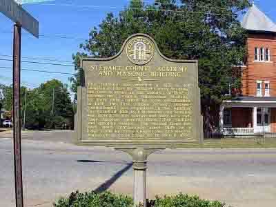 Stewart County Academy And Masonic Building