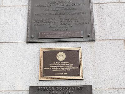 Elizabeth Ann Bayley Seton / St. Peter's Free School / Pierre Toussaint