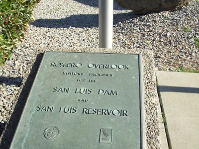 Romero Overlook - San Luis Dam and San Luis Resevoir