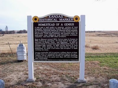 Historical Marker for George Washington Carver