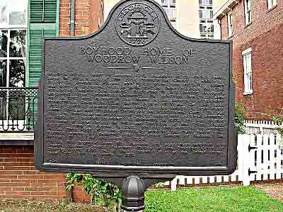 Boyhood Home of Woodrow Wilson