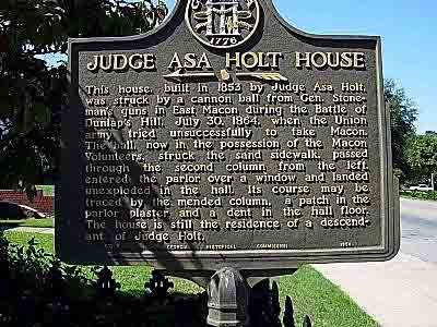 Judge Asa Holt House