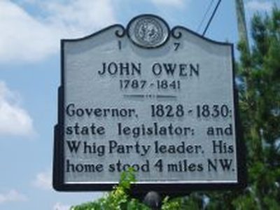 JOHN OWEN 1787-1841