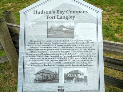 Hudson’s Bay Company, Fort Langley
